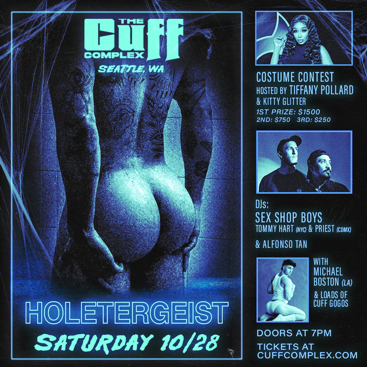 Holetergeist at Cuff Complex in Seattle, WA - Saturday, October 28, 2023 -  EverOut Seattle