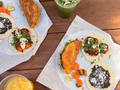 Celebrate National Taco Day by cozying up with some nosh from <a href="https://everout.com/portland/locations/taqueria-los-punales/l40759/">Taqueria Los Pu&ntilde;ales</a>.