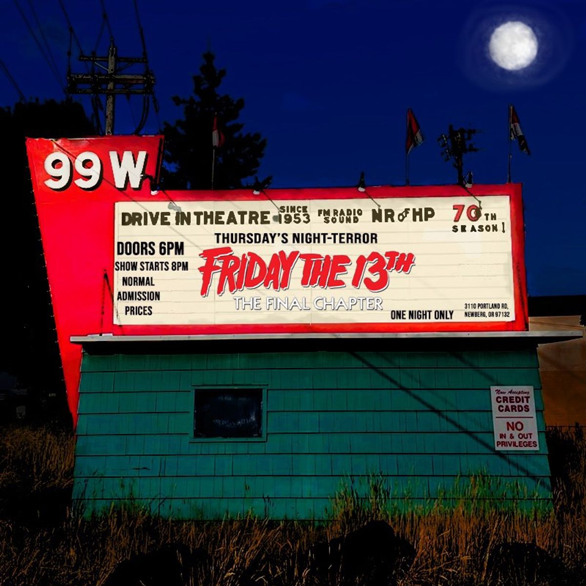Friday the 13th: The Final Chapter at 99W Drive-In in Newberg, OR ...