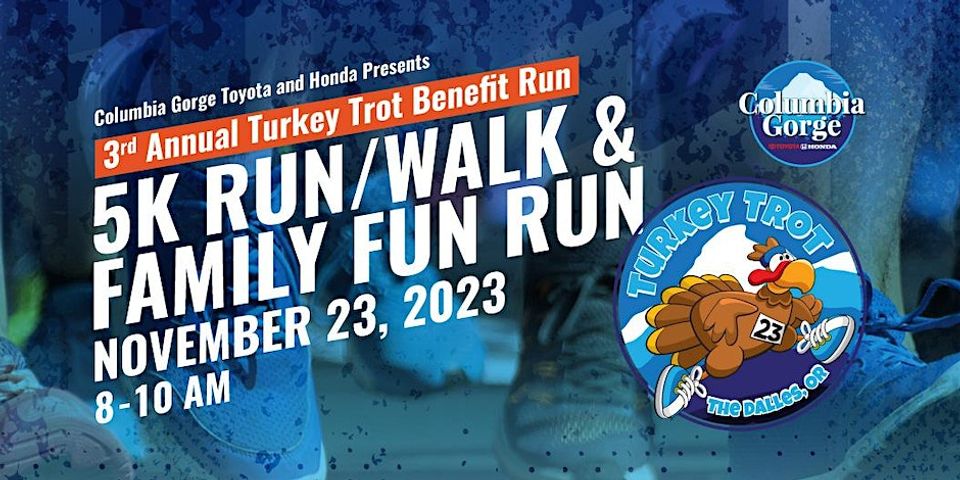 3rd Annual Turkey Trot Benefit Run At Lewis & Clark Festival Park In ...