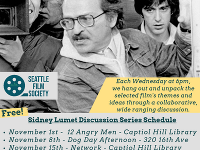 Seattle Film Society Discussion Series - The Films of Sidney Lumet