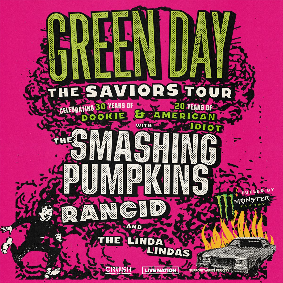 Green Day The Saviors Tour at Providence Park in Portland, OR