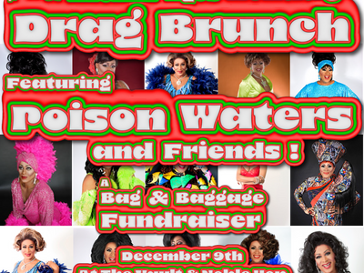 4th & Main All Ages Holiday Drag Brunch featuring Poison Waters & Friends