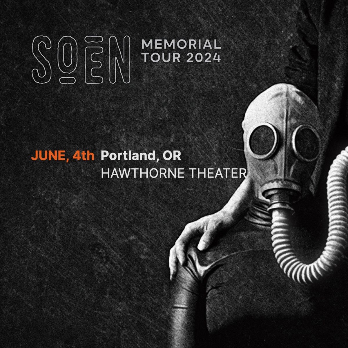 Soen at Hawthorne Theatre in Portland, OR Tuesday, June 4, 2024