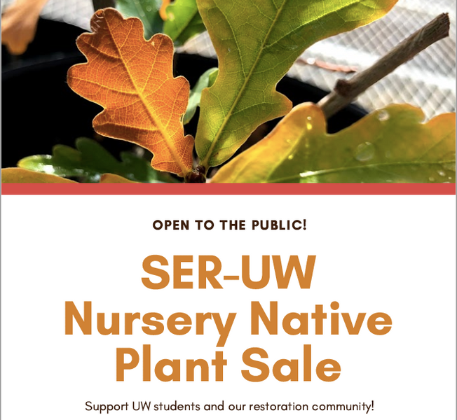 SERUW Fall Native Plant Sale at UW Center For Urban Horticulture in