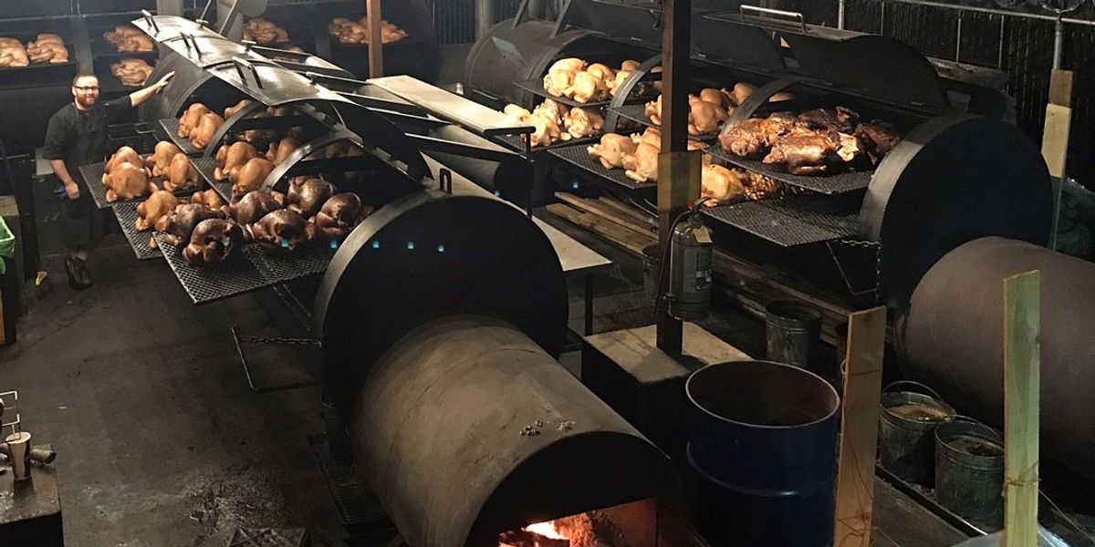 Smoked Thanksgiving Turkey at Jack's BBQ Sodo in Seattle, WA