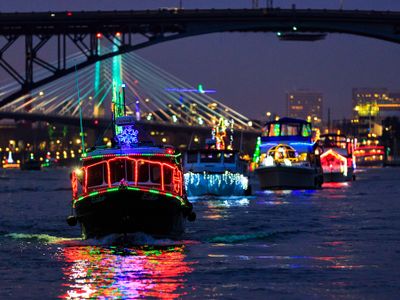 Hark! The light-adorned <a href="https://everout.com/events/christmas-ships/e39124/">Christmas Ships</a> will return to the Columbia and Willamette rivers to spread holiday cheer starting on December 4.