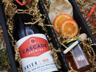 Warm up with <a href="https://everout.com/portland-mercury/search/?q=cascade%20brewing">Cascade Brewing</a>'s Glueh Kriek, a spiced mulled sour cherry ale served hot on tap or available as a DIY kit.