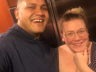 Lindy West and Ahamefule J. Oluo have been spending lots of time at home, like everyone else.