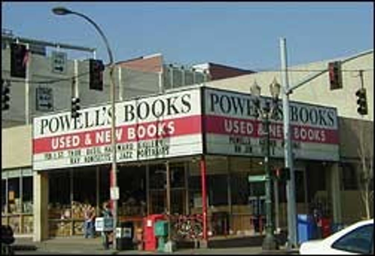 I work at Powell's Books in Portland, Oregon. Please sign our