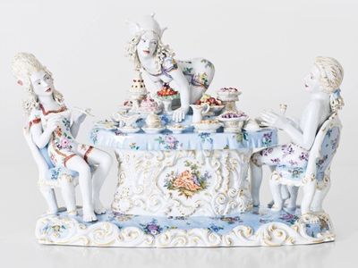 Don't miss <i><a href="https://www.thestranger.com/events/23129332/forbidden-fruit-chris-antemann-at-meissen">Forbidden Fruit</a></i>, Chris Antemann's Meissen figurine show, because a rococo Garden of Eden is perverse in the most delightful way.