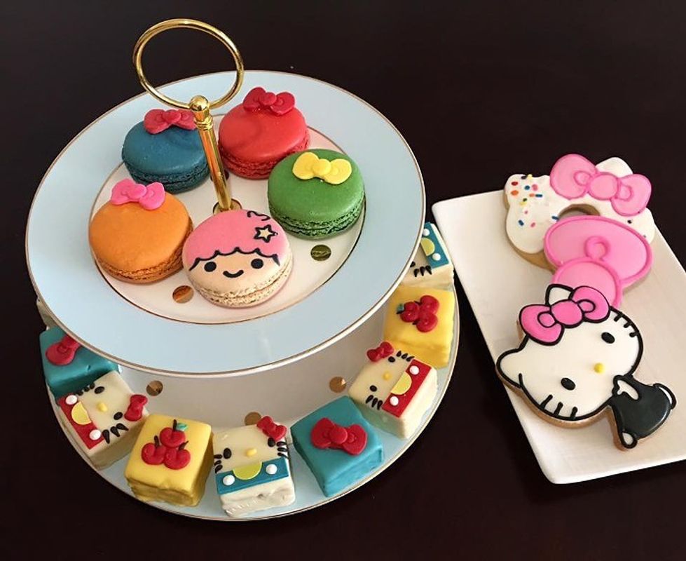 A new season means new seasonal menu - Hello Kitty Cafe