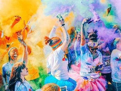 You'll look like human tie-dye when you reach the finish line at this weekend's <a href="https://www.thestranger.com/events/40056346/the-color-run-5k">Color Run 5K</a>.