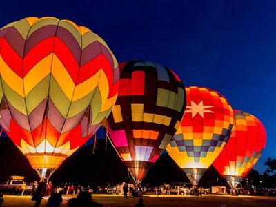 Giant (ground-stationed) hot air balloons will come aglow at Enumclaw's <a href="https://www.thestranger.com/events/41131931/balloon-glow">Balloon Glow</a> this weekend.