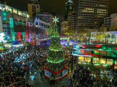Downtown is the place to be the day after Thanksgiving—after the <a href="https://www.thestranger.com/events/42065043/macys-holiday-parade">Macy's Holiday Parade</a>, the department store's gigantic star will light up on the same night as Westlake Park's <a href="https://www.thestranger.com/events/42095678/downtown-holiday-tree-lighting-and-macys-star-lighting-celebration">Downtown Holiday Tree Lighting</a>.