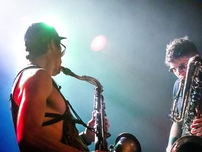 Catch Brooklyn trio <a href="https://www.thestranger.com/events/40850403/moon-hooch">Moon Hooch</a> at Nectar this week if you want to change the way you feel about saxophones.