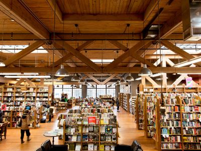 Take refuge from the heat in the cool-yet-cozy aisles of <a href="https://everout.com/seattle/locations/elliott-bay-book-company/l19567/">Elliott Bay Book Company</a>.
