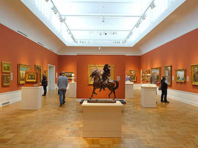 Take refuge from the heat in the cool galleries of the <a href="https://everout.com/portland/locations/portland-art-museum/l27811/">Portland Art Museum</a>.