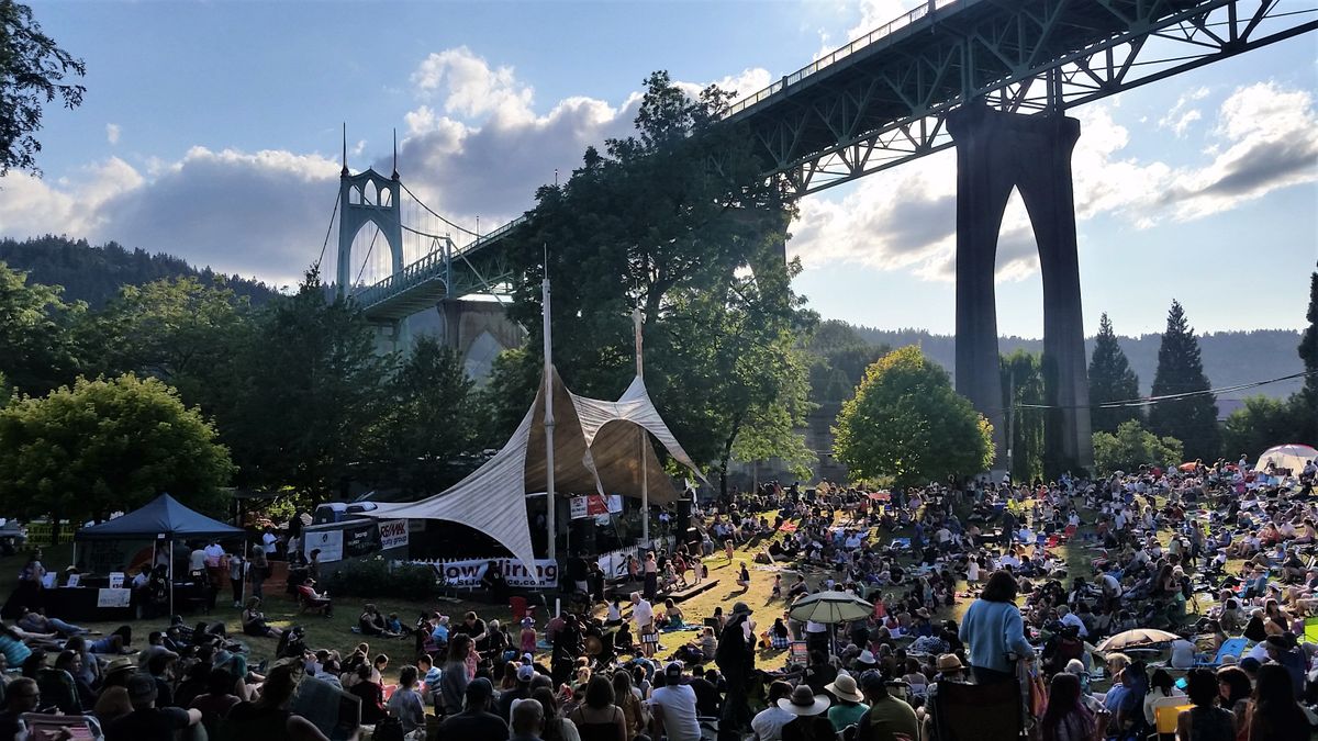 Cathedral Park Jazz Festival at Cathedral Park in Portland, OR Every