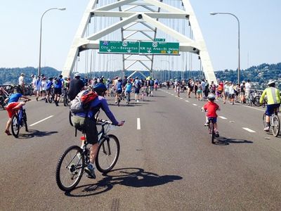The 25th annual <a href="https://everout.com/portland/events/providence-bridge-pedal-2021/e102852/">Providence Bridge Pedal</a> will offer cyclists and walkers the opportunity to ride and walk across Portland's many bridges.