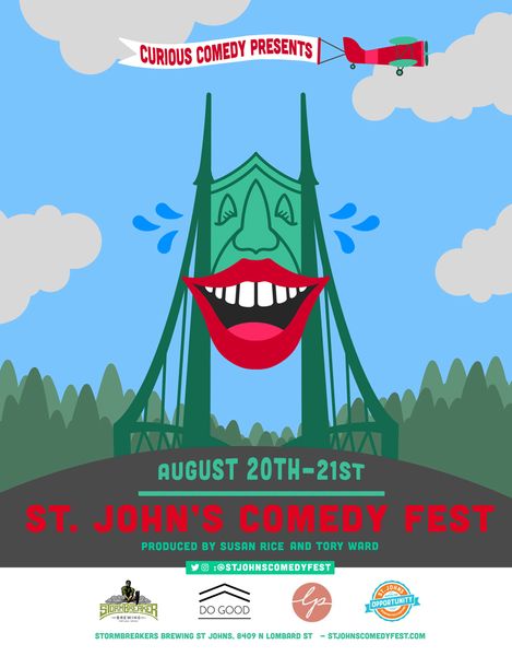 St. Johns Comedy Festival at StormBreaker Brewing St. Johns in Portland, OR  - Multiple dates through Aug 21 - EverOut Portland