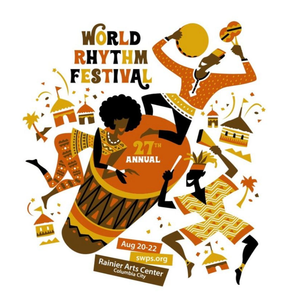 World Rhythm Festival 2021 at Rainier Arts Center in Seattle, WA
