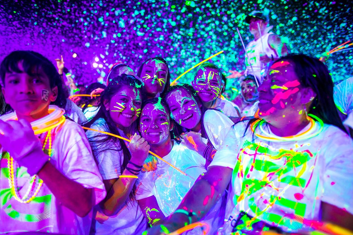 Foam Glow at Portland International Raceway in Portland, OR Saturday