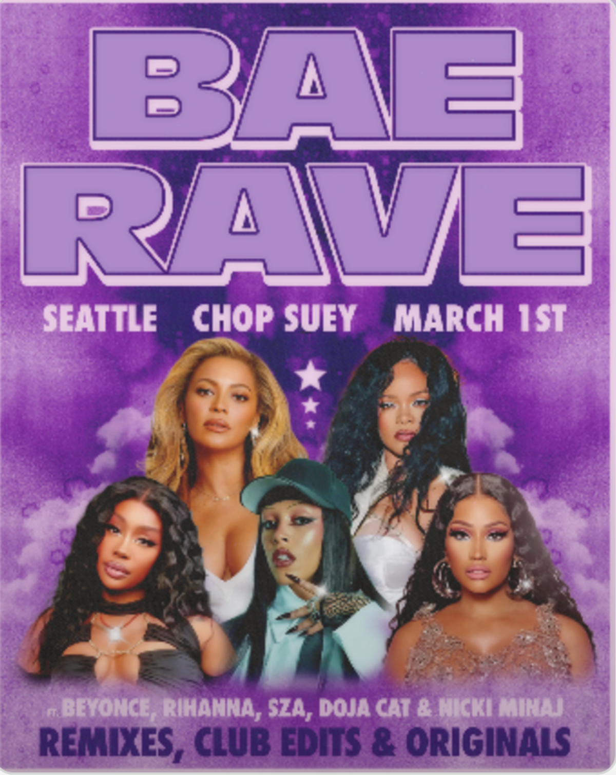 Bae Rave: A Beyoncé vs Rihanna Rave at Chop Suey in Seattle, WA ...