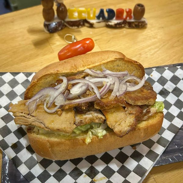 Ecuadorian Pork Sandwich