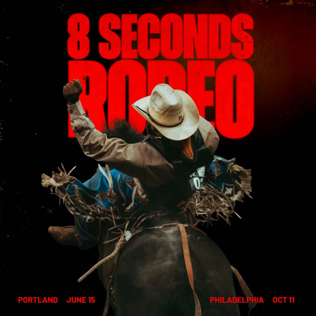 8 Seconds Rodeo at Veterans Memorial Coliseum in Portland, OR - Sunday ...
