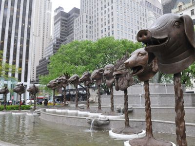 Ai Weiwei: Circle of Animals/Zodiac Heads