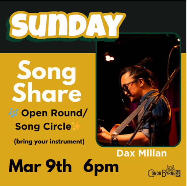 Sunday Song Share at Conor Byrne at Conor Byrne Pub in Seattle, WA ...