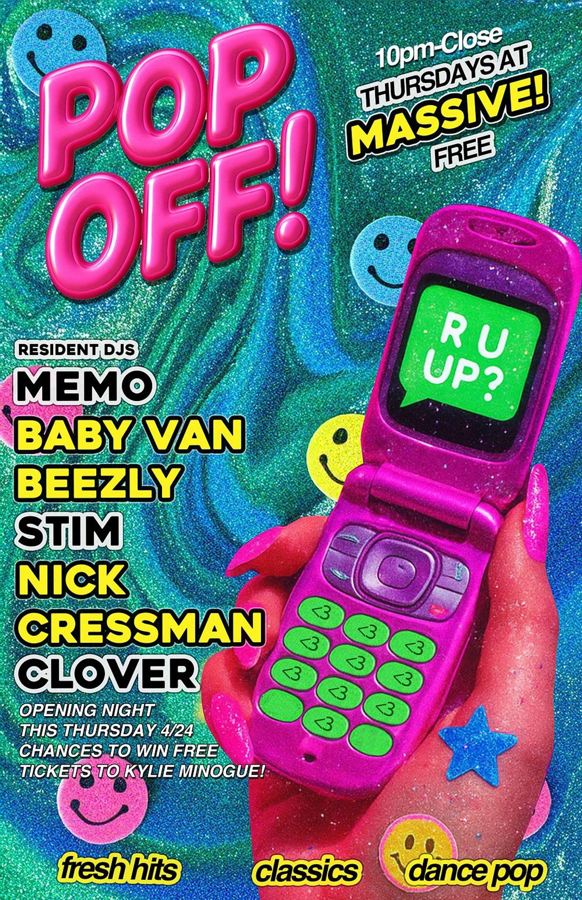 POP OFF! - Weekly Pop Thursdays at Massive in Seattle, WA - Every ...