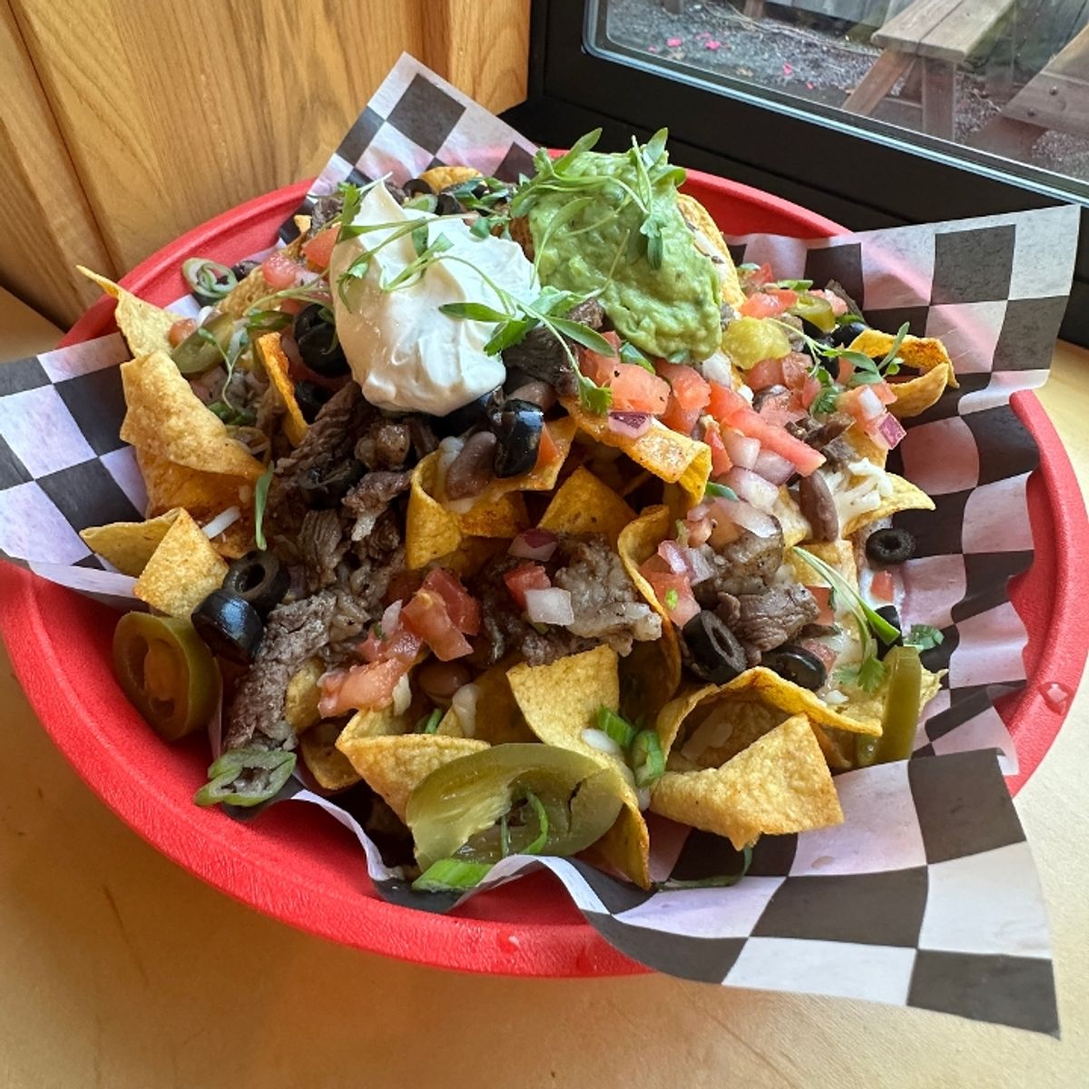 Gigantic Nachos at Gigantic Brewing Hawthorne Pub in Portland, OR ...