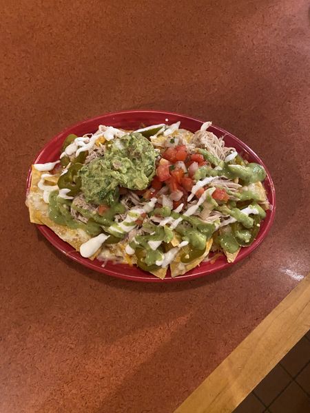 Lime Chicken Nachos