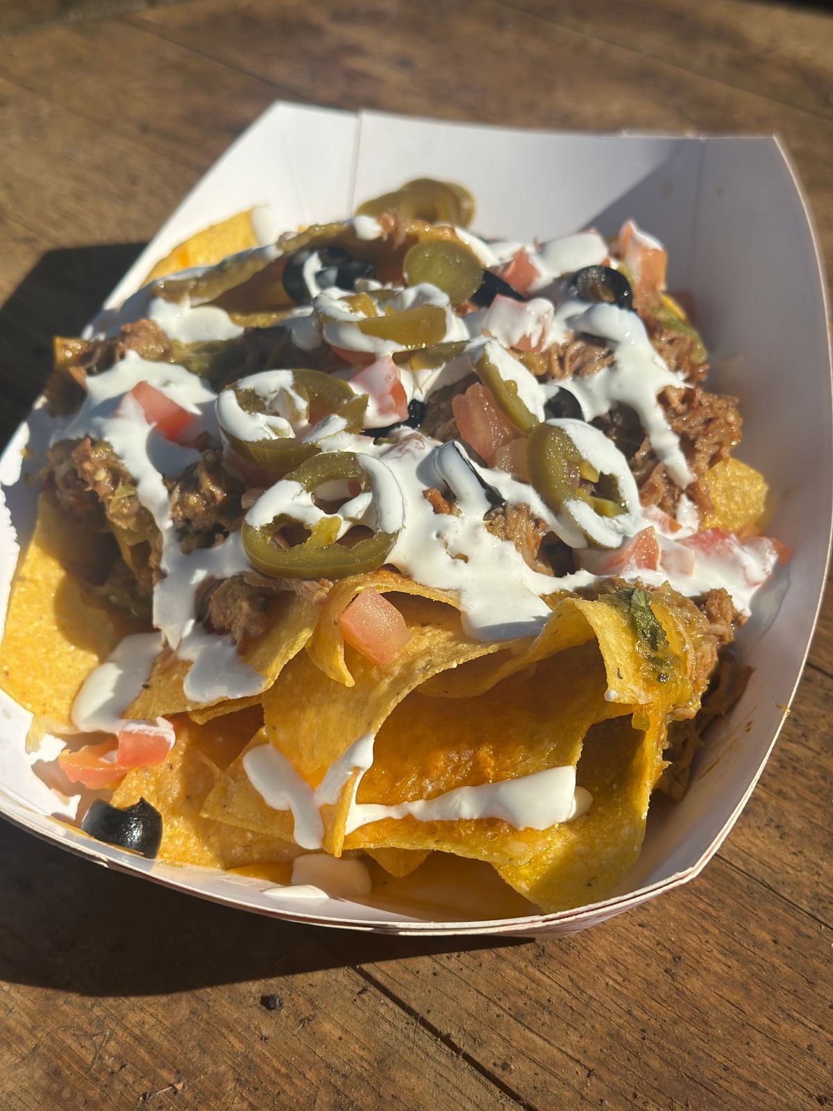 The Kermit and Miss Piggy Nacho at Moreland Ale House in Portland ...