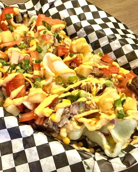 Pork Adobo Nachos