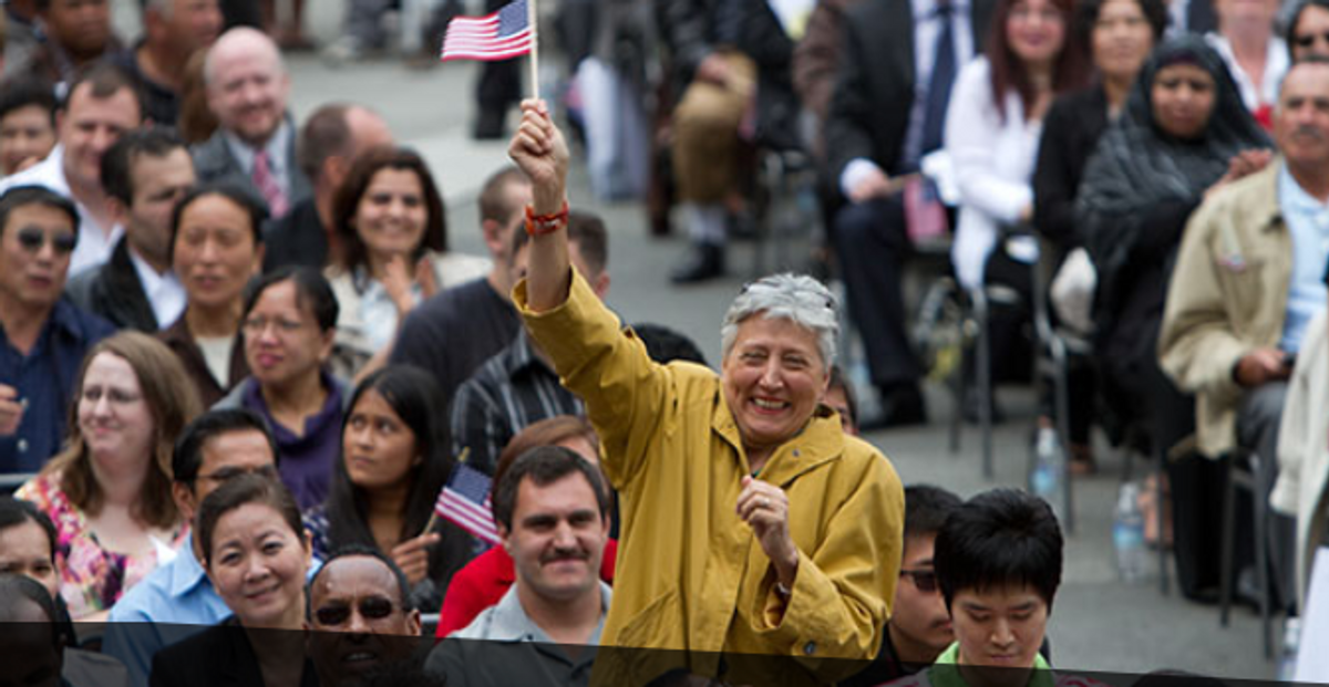 40th Annual Naturalization Ceremony at Fisher Pavilion in Seattle, WA ...