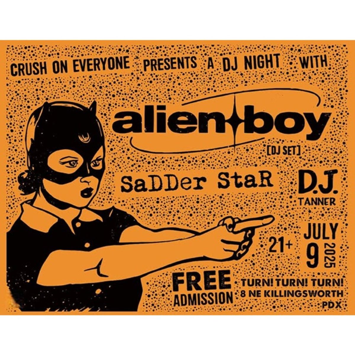 Crush on Everyone (Midwest Emo DJ Night) with Alien Boy, Sadder Star ...