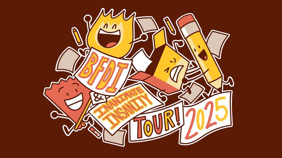 BFDI & Inanimate Insanity 2025 Tour at SIFF Cinema Downtown in Seattle ...