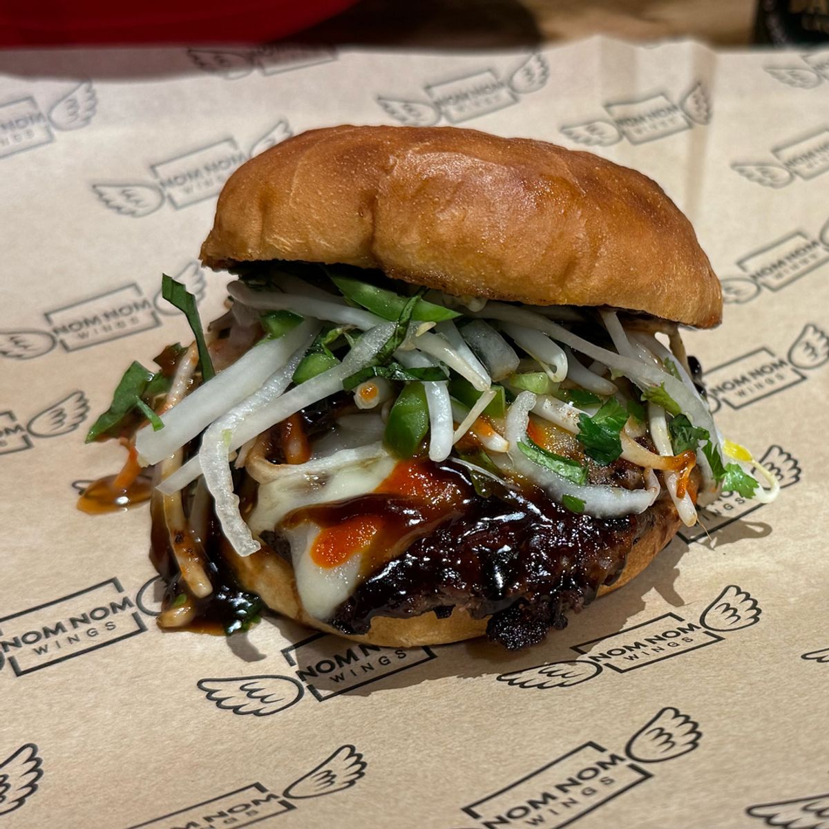 Đặc Biệt Burger at Nom Nom Wings in Portland, OR - Multiple dates ...