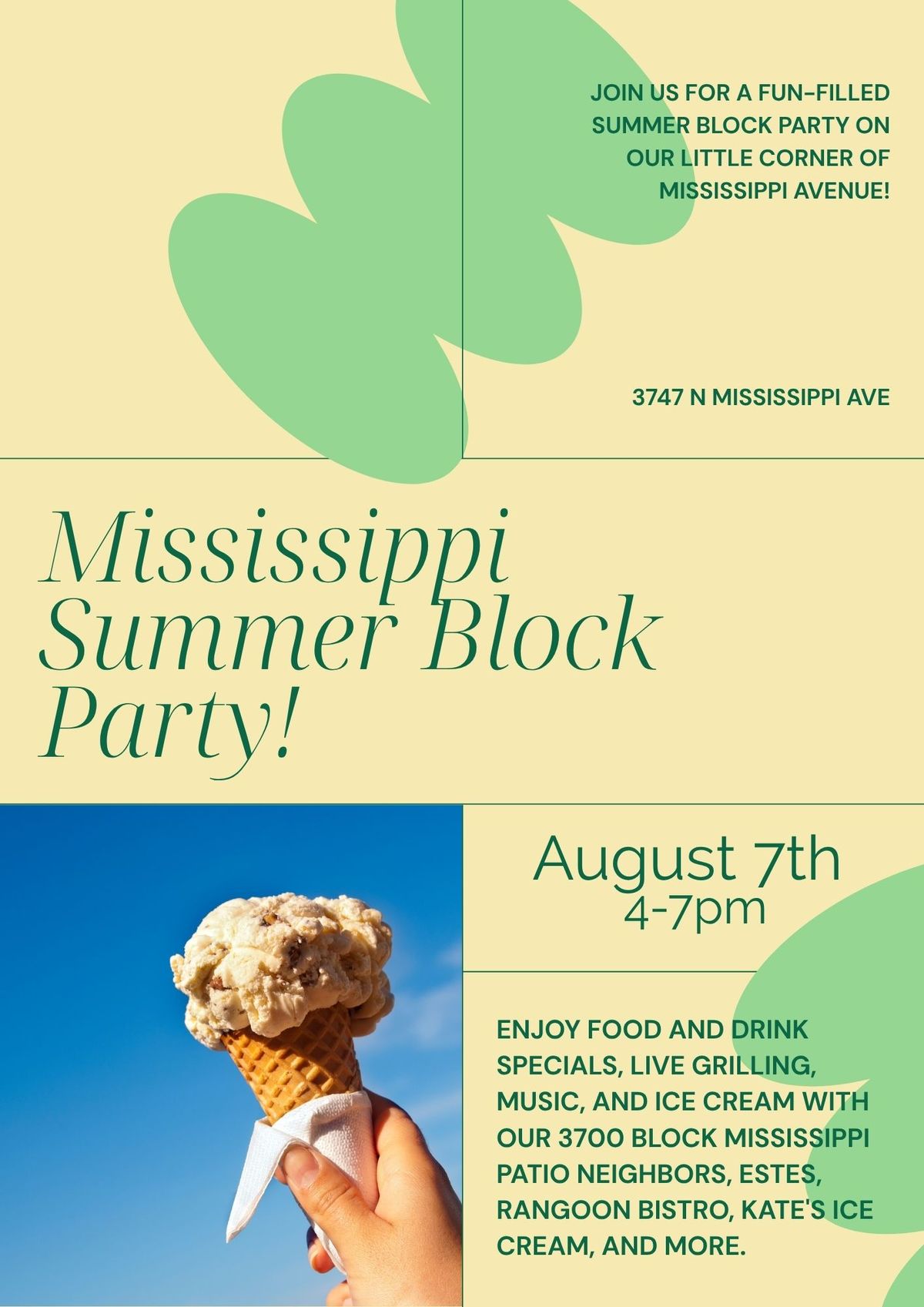 Mississippi Summer Block Party at Rangoon Bistro in Portland, OR ...