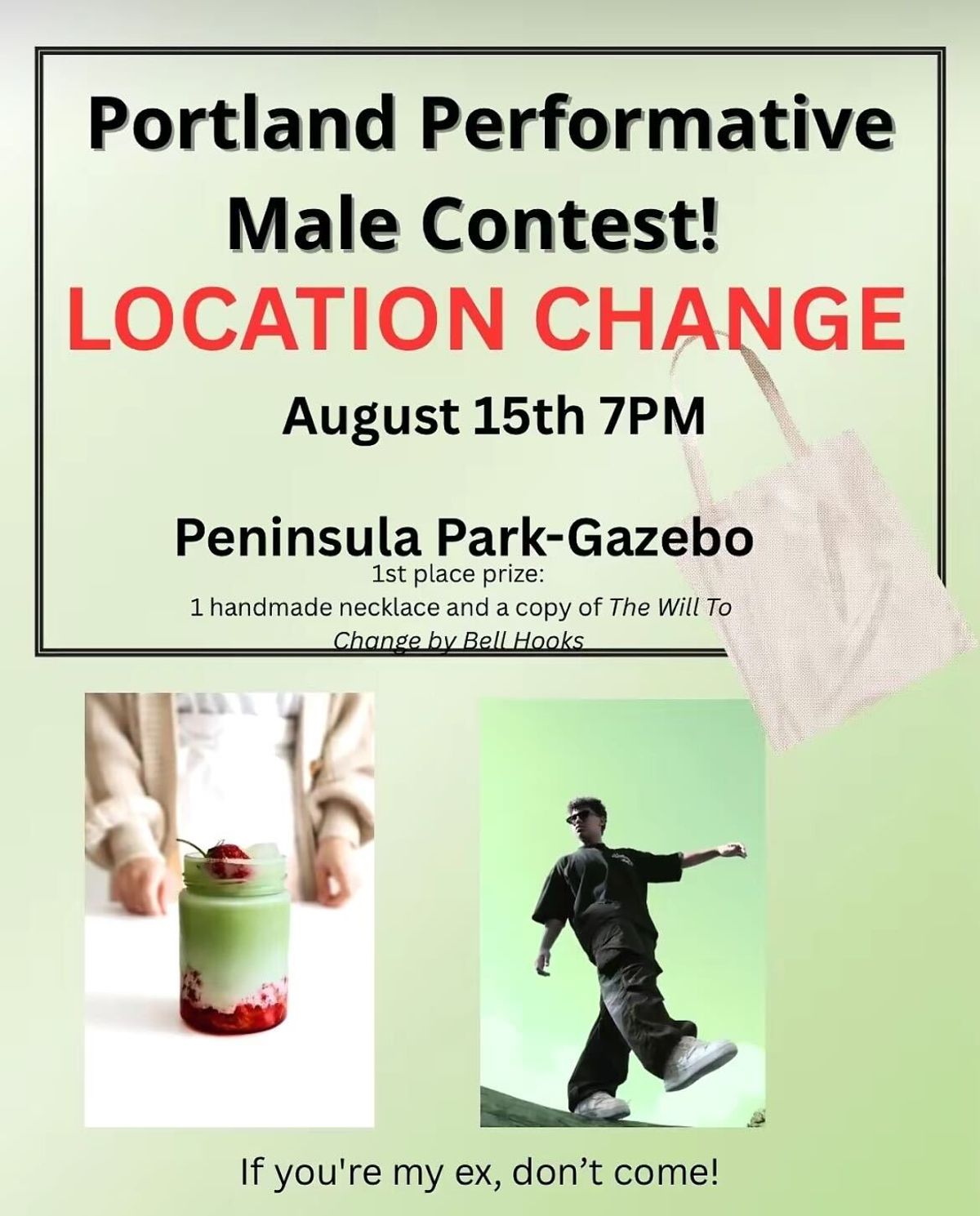 Portland Performative Male Contest at Peninsula Park in Portland, OR ...