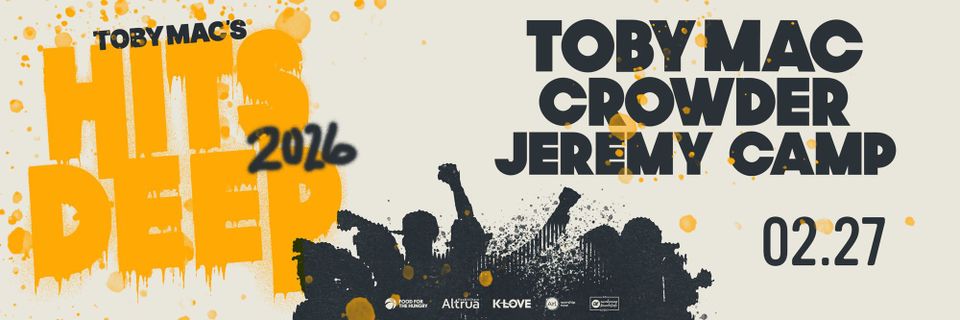 TobyMac with Crowder & Jeremy Camp: Hits Deep Tour at Accesso