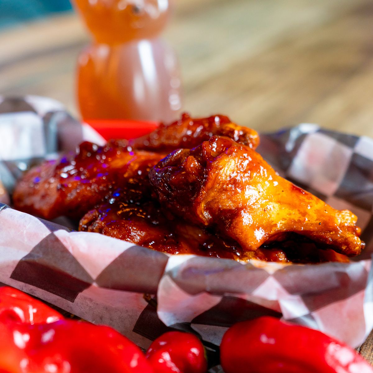 Honey Chipotle Wings at Birdie Time Pub in Portland, Oregon - Multiple ...
