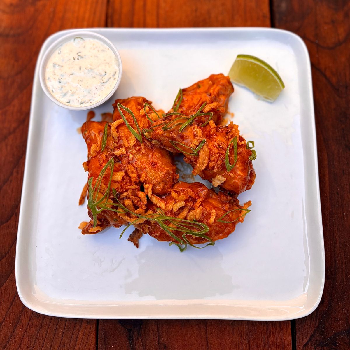 Chile Lime Crunch Wings at White Owl Social Club in Portland, Oregon ...