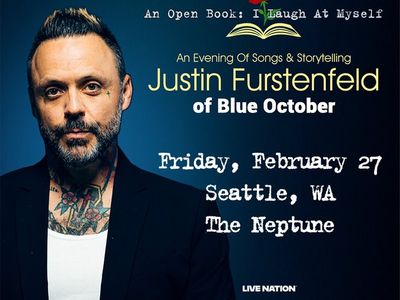 Justin Furstenfeld – An Open Book: I Laugh At Myself Tour