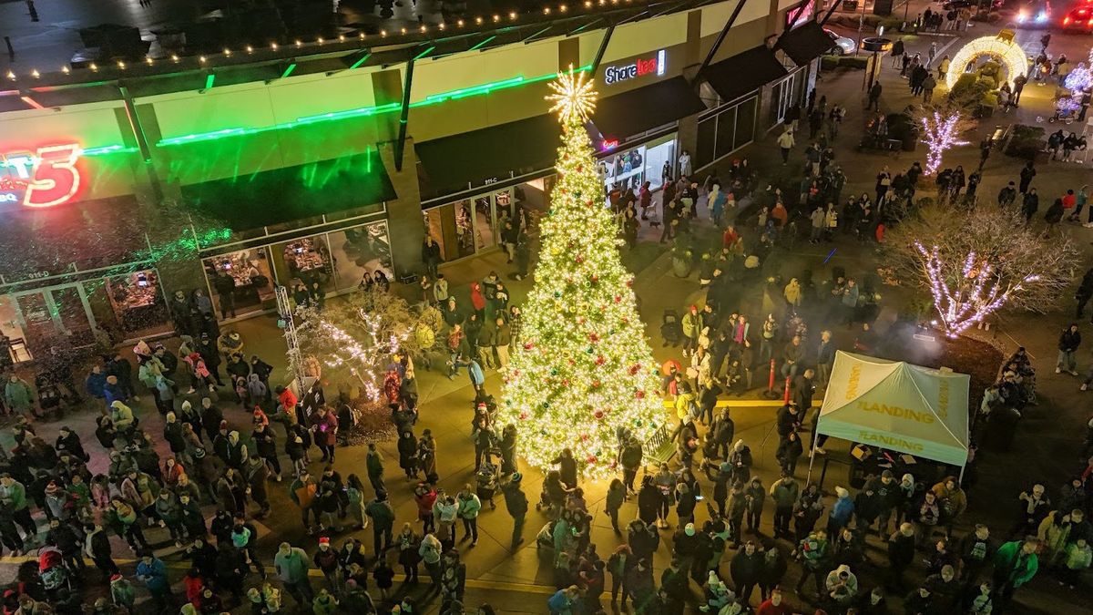 Holiday Tree Lighting & Laser Light Show at The Landing in Renton, WA ...