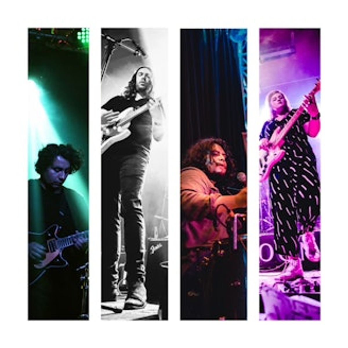Panic Fancy, Jordan Eller, guests at Sunset Tavern in Seattle, WA ...