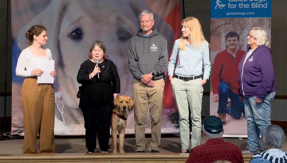 Guide Dogs for the Blind Graduation on Campus at Guide Dogs For the ...
